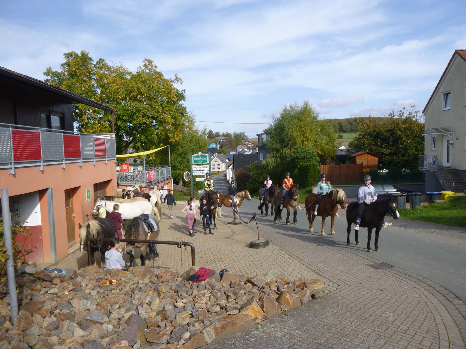 Ausritt am Ponyhof Ludwig